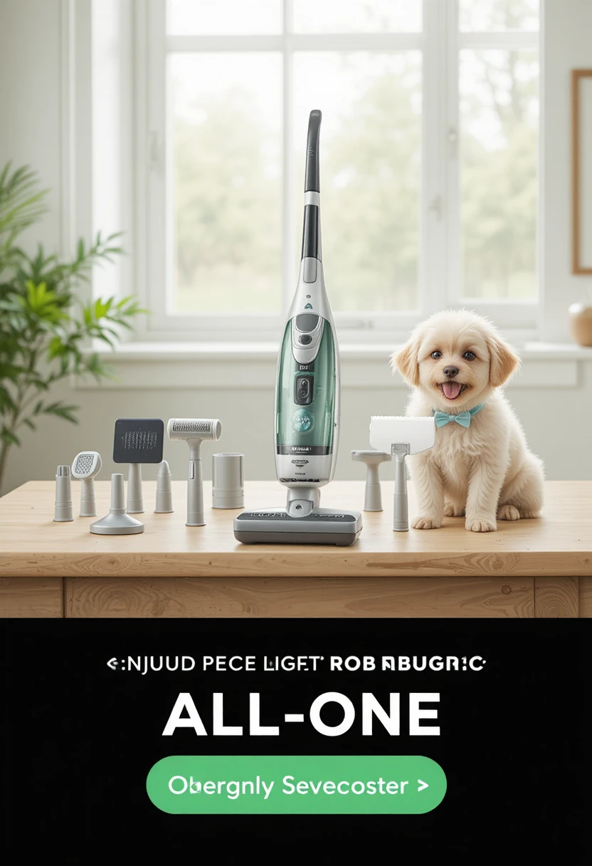 Buenkee Dog Grooming Vacuum Kit