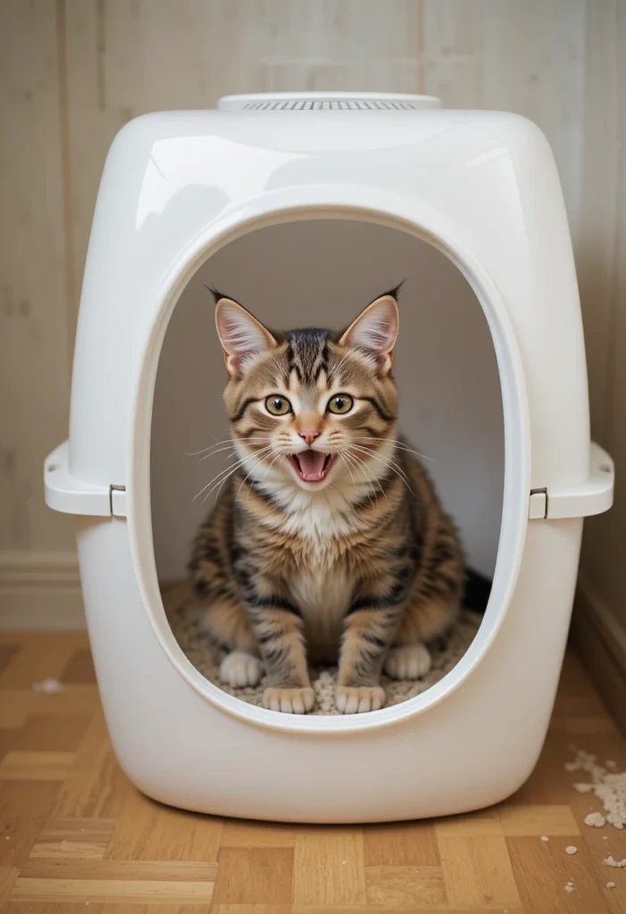 Constipation or Straining in the Litter Box