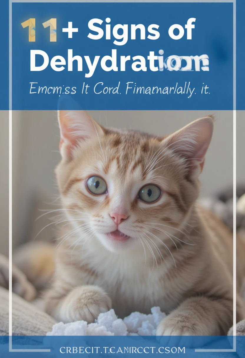 11+ Signs of Dehydration in Cats