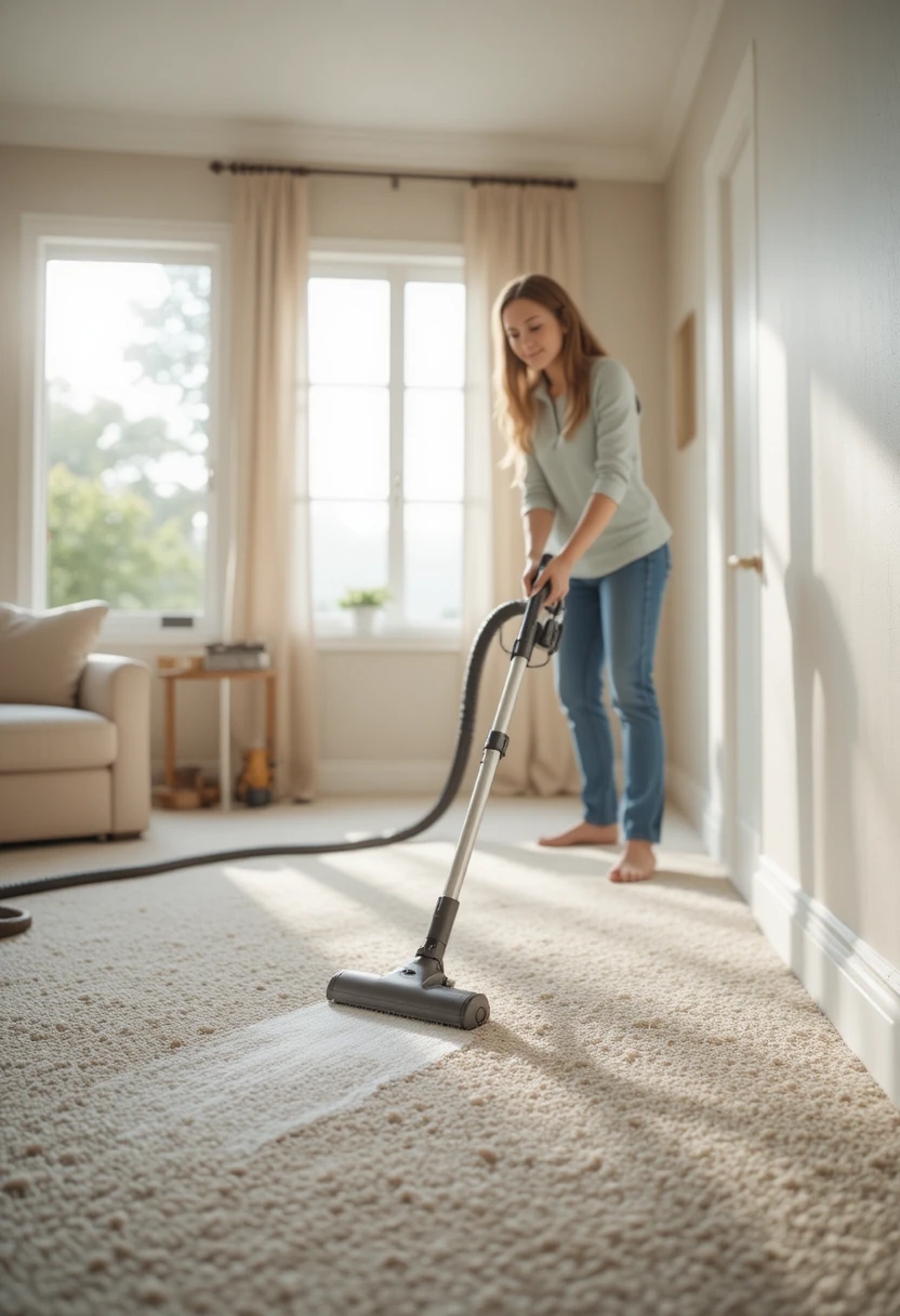 Steam clean carpets and upholstery