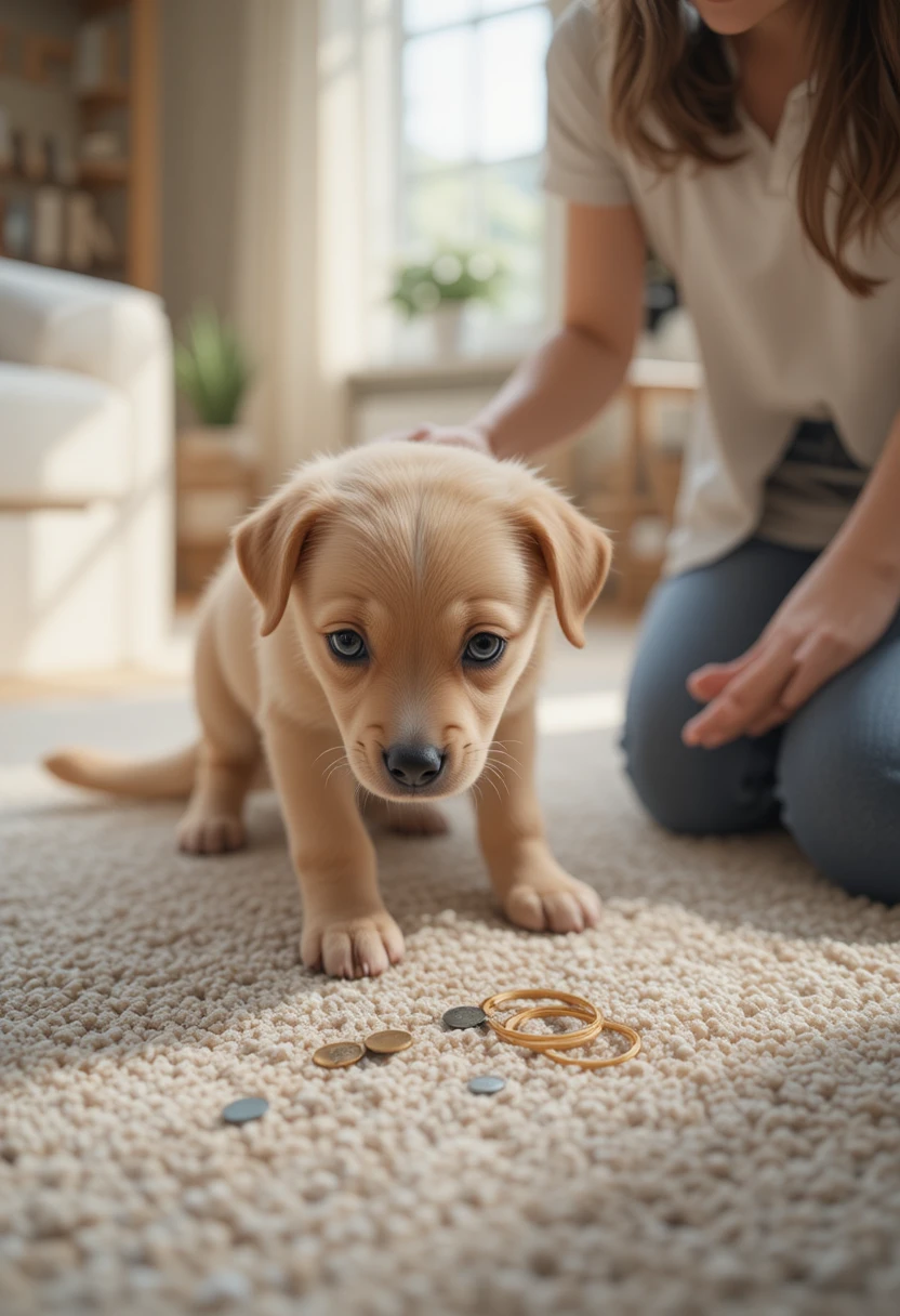 Pick Up Small Objects Before They Become a Trip to the Vet