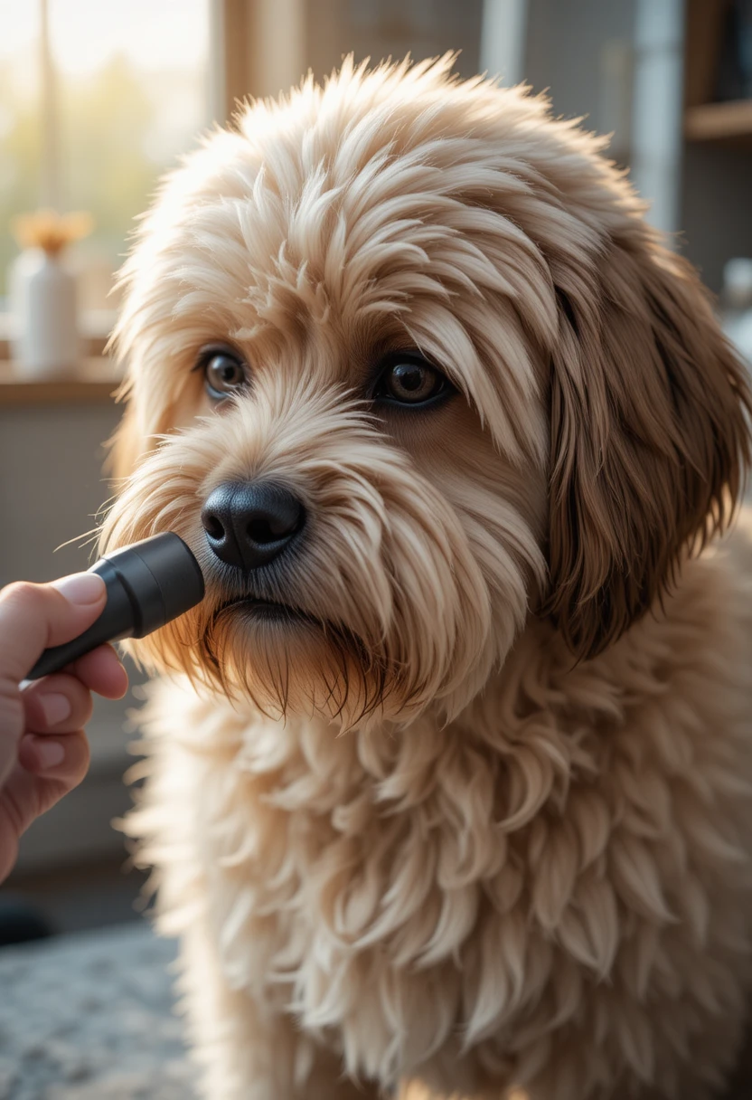 Finish With a Slicker Brush for a Polished Look
