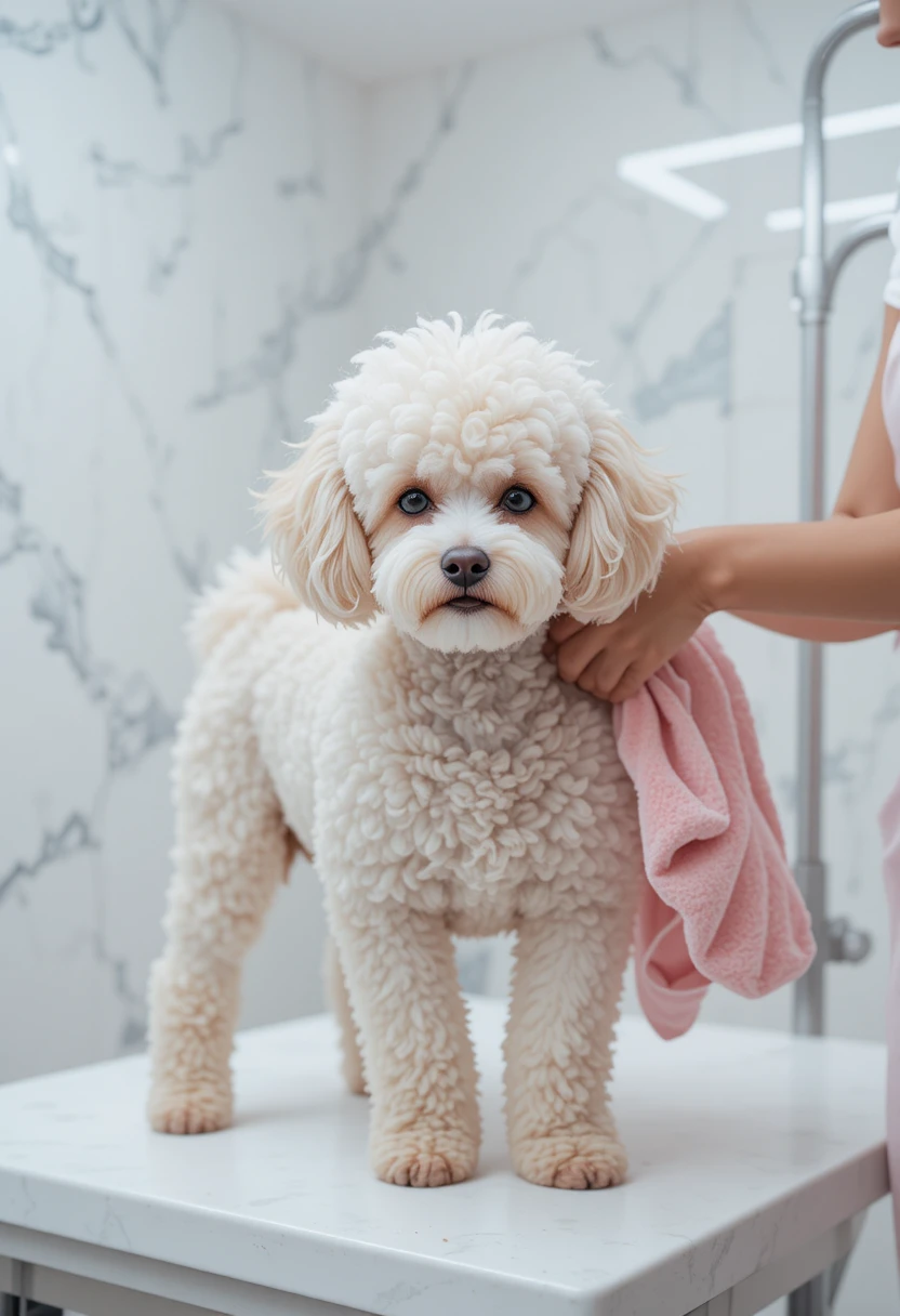Curly and "Hypoallergenic" Coats Need Regular Baths
