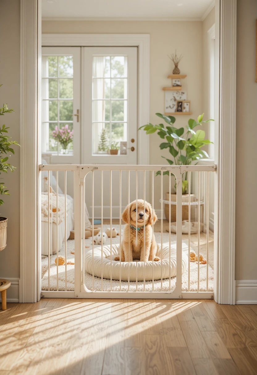 Use Baby Gates and Playpens to Create a Safe Zone