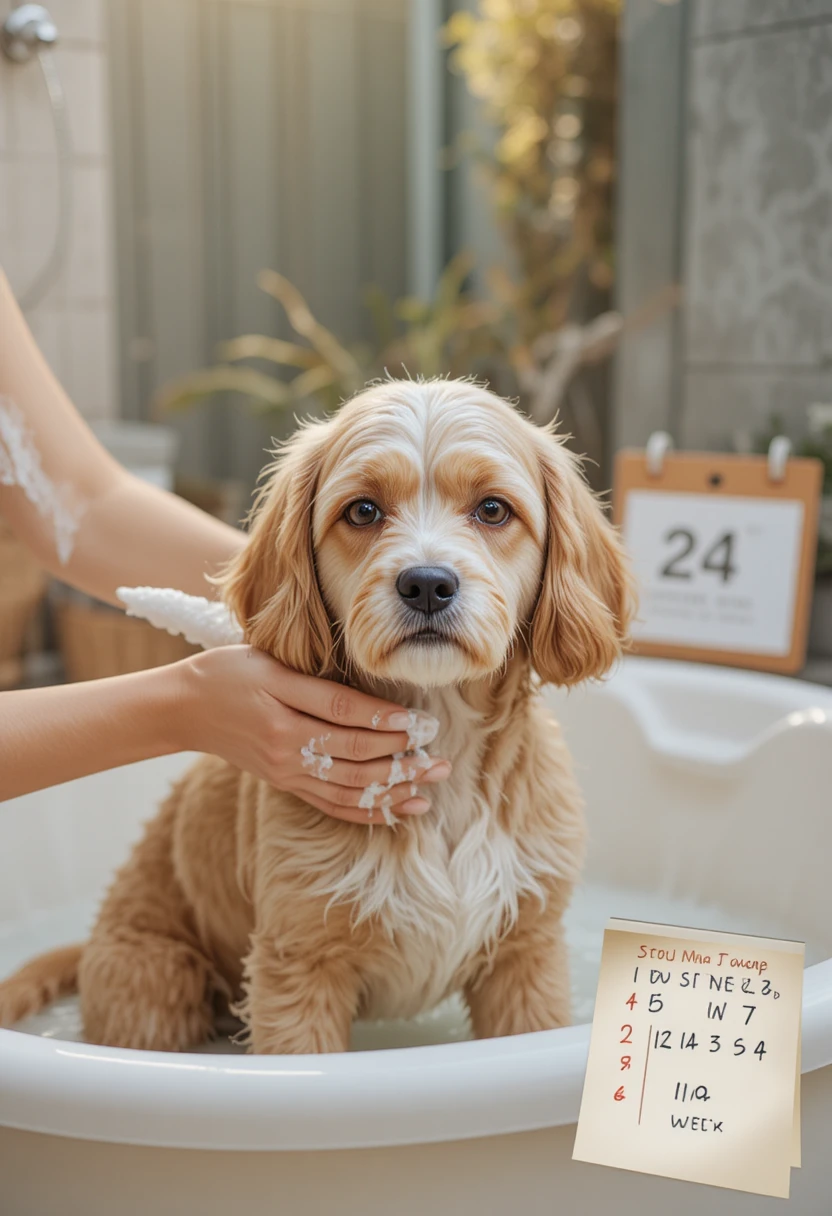 Bathe Every 6–8 Weeks