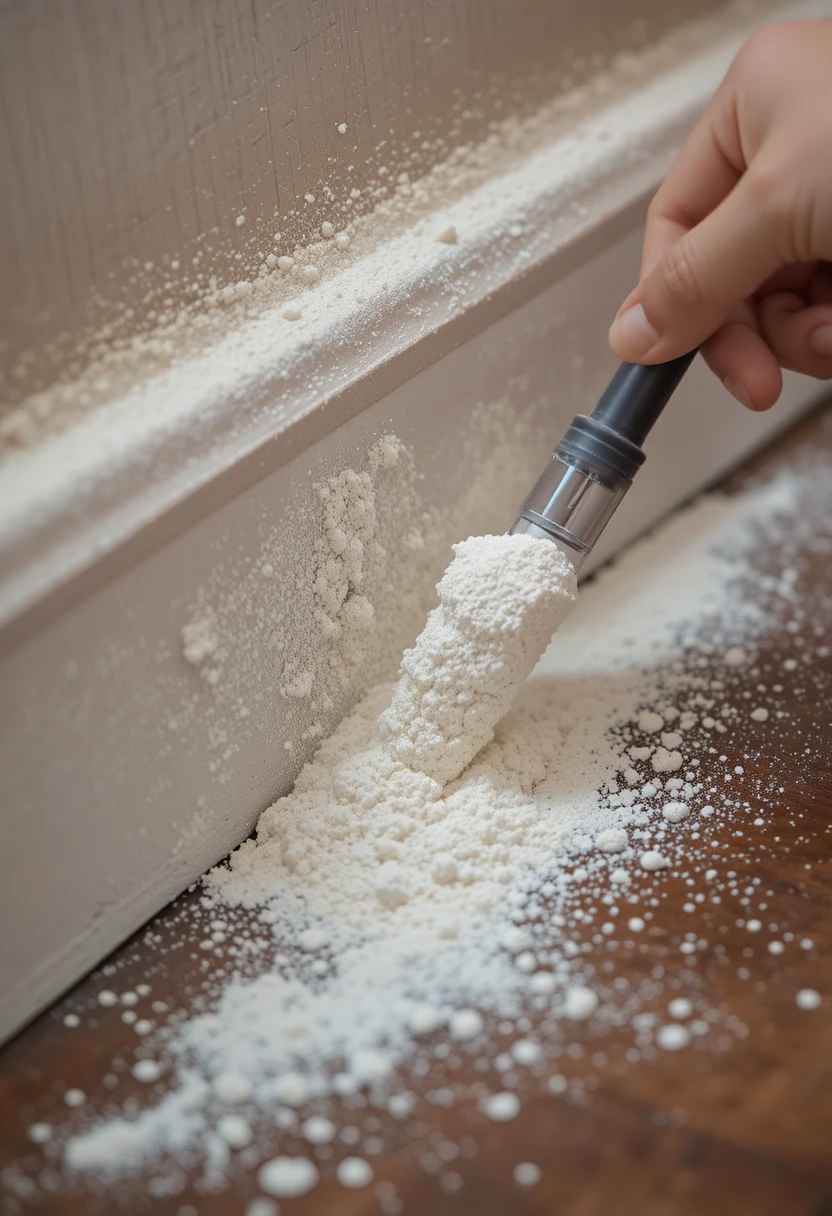 Bring In Diatomaceous Earth for the Hidden Spots