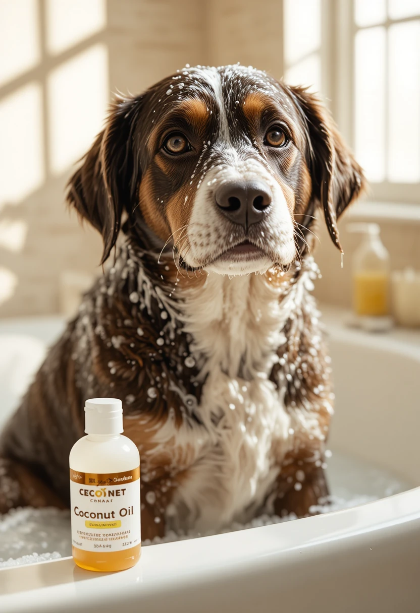 Coconut Oil-Based Moisturizing Shampoo
