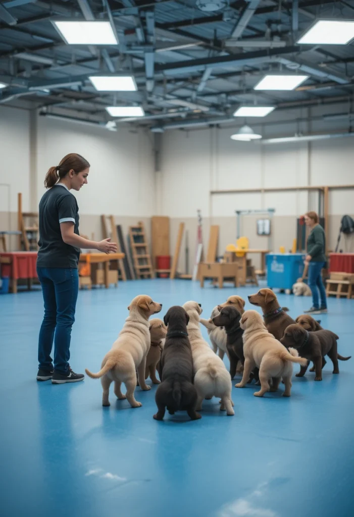 Enroll in a Puppy Socialization Class