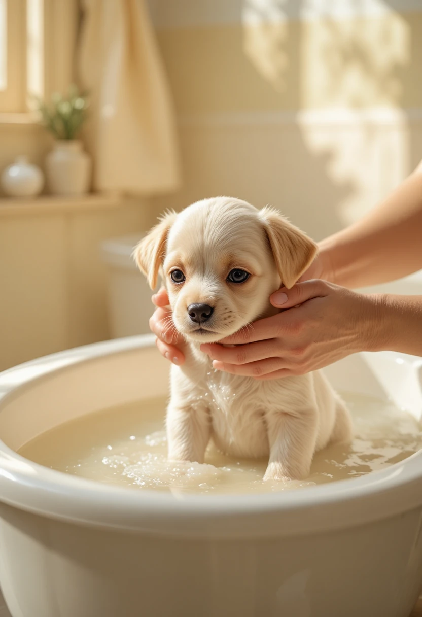 Puppies Need a Gentler, Less Frequent Approach