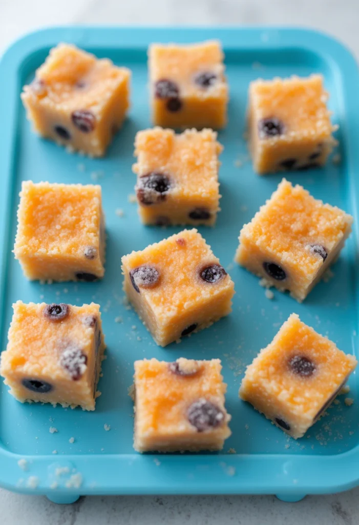No-Cook Frozen Fruit & Veggie Bites