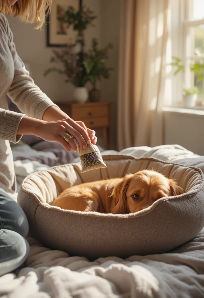 Herbal Flea Sachets for Bedding