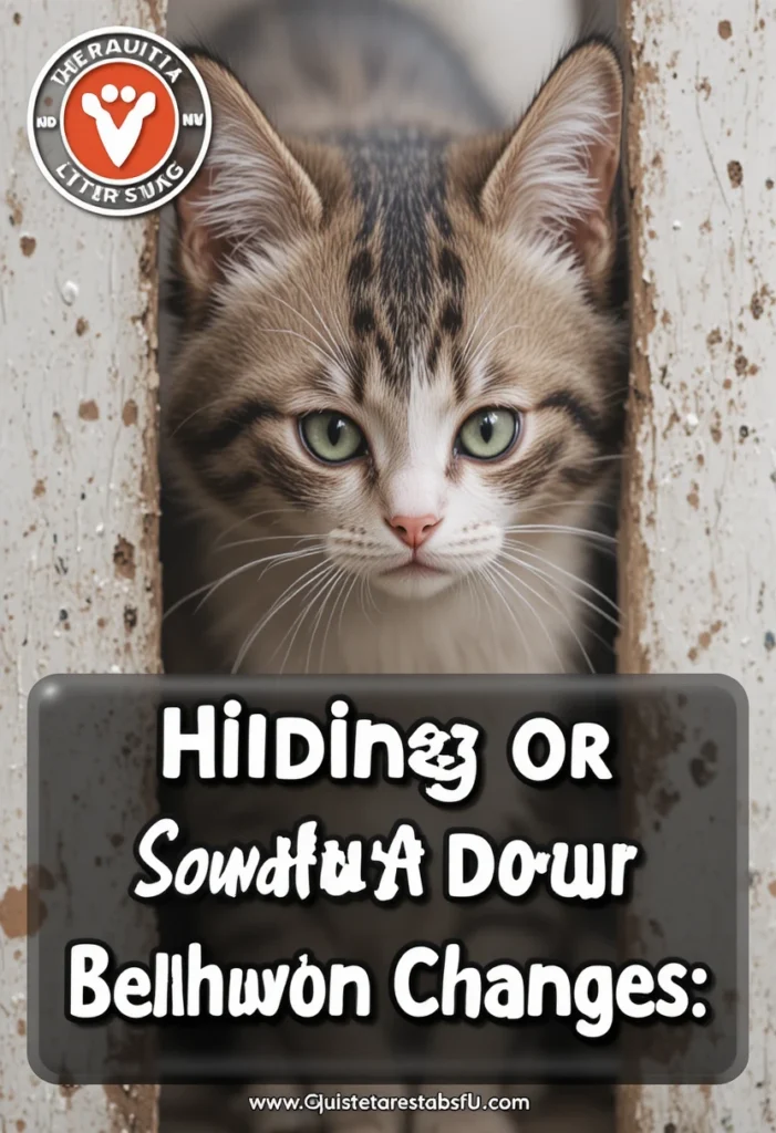 Hiding or Sudden Behavior Changes
