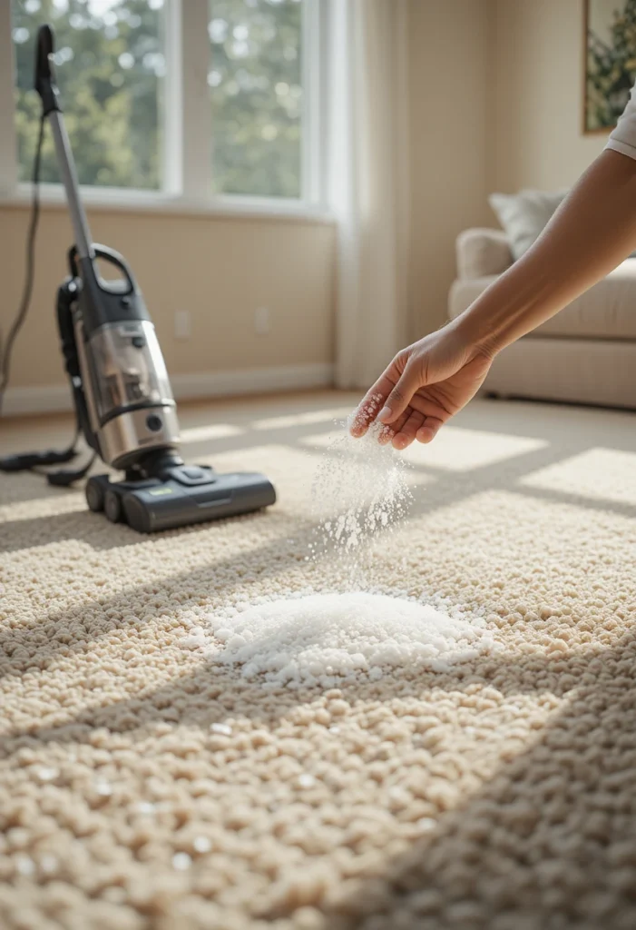 Salt Treatment for Carpets