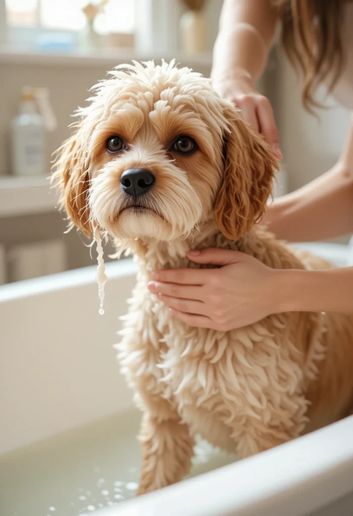 Bathe and Condition After Detangling
