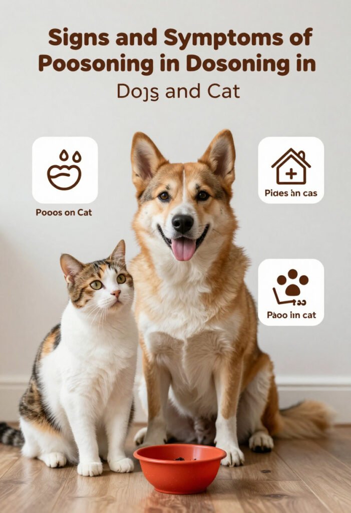 Signs and Symptoms of Poisoning in Dogs and Cats