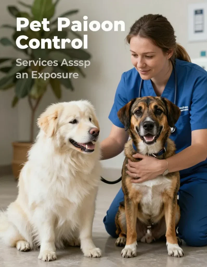 How Pet Poison Control Services Assess an Exposure